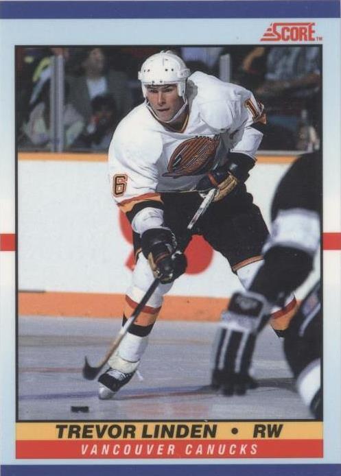 1990-91 Score Young Superstars - Trevor Linden #19
