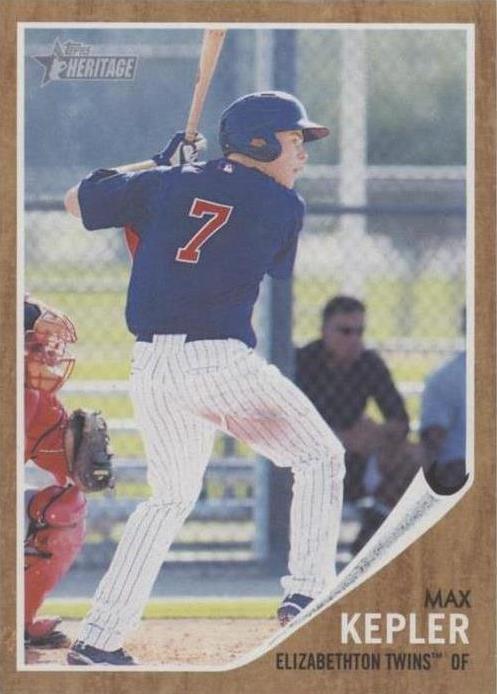 Topps Heritage 2011 edición de ligas menores - Max Kepler #144