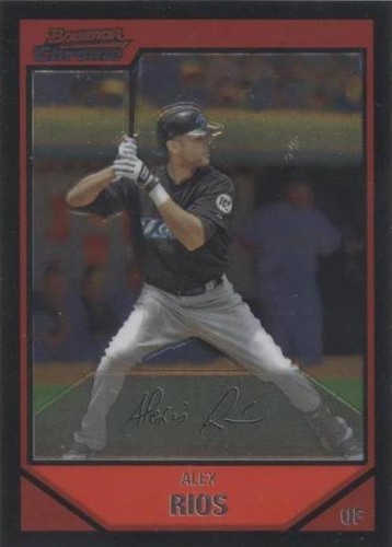 2007 Bowman Chrome - Alex Rios #126
