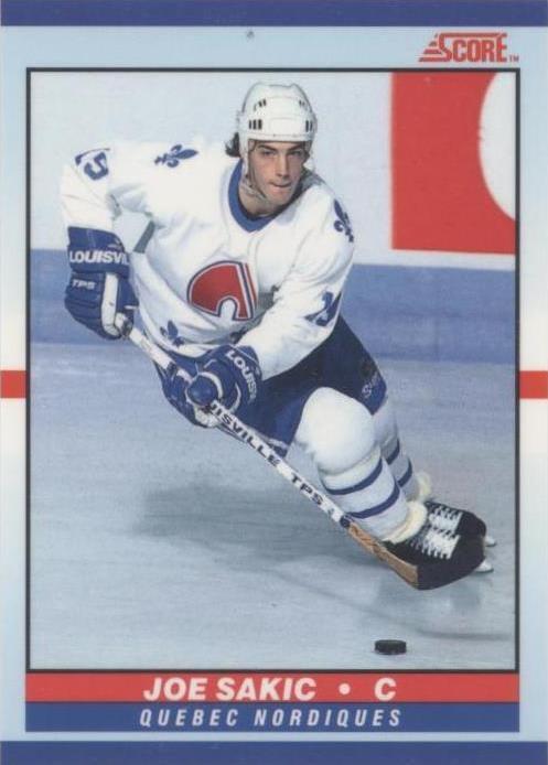 1990-91 Score Young Superstars - Joe Sakic #10