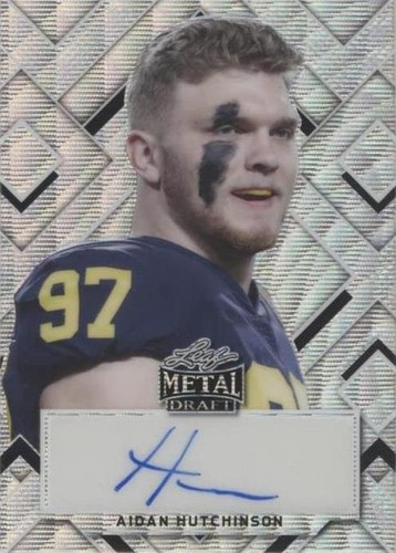 2022 Leaf Metal Draft Aidan Hutchinson #PA-AH1