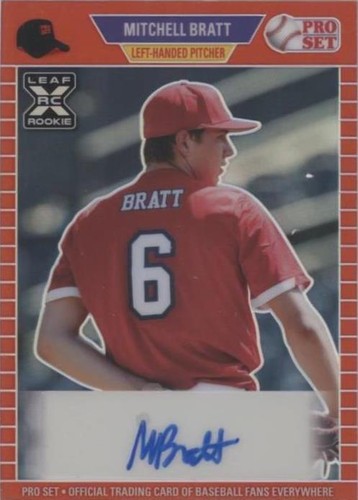 2021 Leaf Pro Set Metal - Mitch Bratt #PA-MB2
