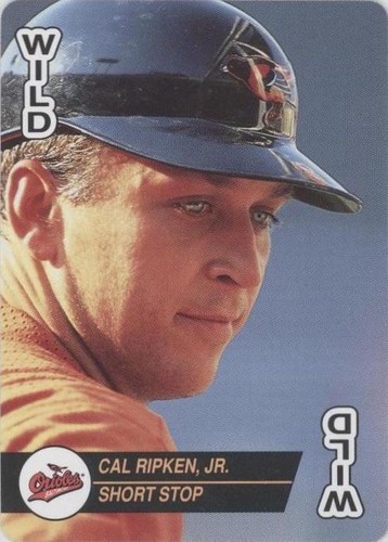 1993 Bicycle Baseball Aces Playing Cards - Cal Ripken #WILD