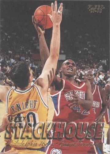1997-98 Fleer - Jerry Stackhouse #SAMPLE