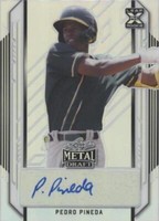 2021 Leaf Metal Draft - Pedro Pineda #BA-PP1
