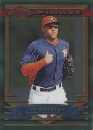 2014 Topps Finest - George Springer #94F-GS