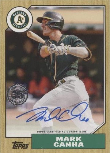 2022 Topps Series 2 - Mark Canha #87BA-MC