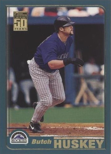 2001 Topps - Butch Huskey #535