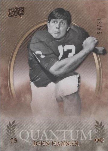 2013 Upper Deck Quantum John Hannah #5