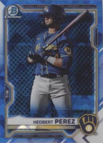 2021 Bowman Chrome Sapphire Edition - Hedbert Perez #BCP-203