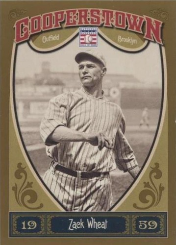 ZACK WHEAT 2013 PANINI COOPERSTOWN ORANGE CRYSTAL CARD #22 /325 | eBay