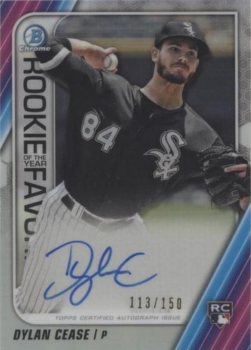 2020 Bowman - Dylan Cease #ROYFA-DC
