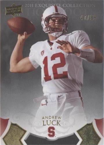 2011 Upper Deck Exquisite Collection Andrew Luck #ER-AL