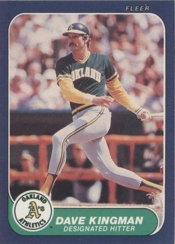 1986 Fleer - Dave Kingman #423