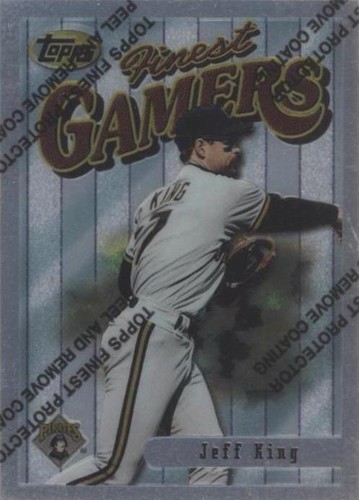 1996 Topps Finest - Jeff King #78