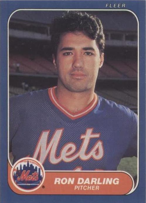 Fleer 1986 - Ron Darling #77
