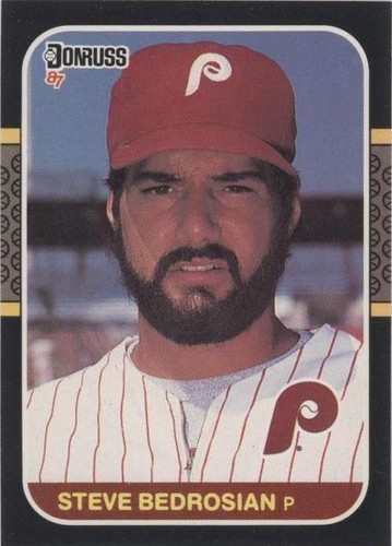 1987 Donruss - Steve Bedrosian #185