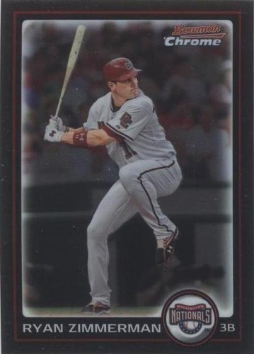 2010 Bowman Chrome - Ryan Zimmerman #10