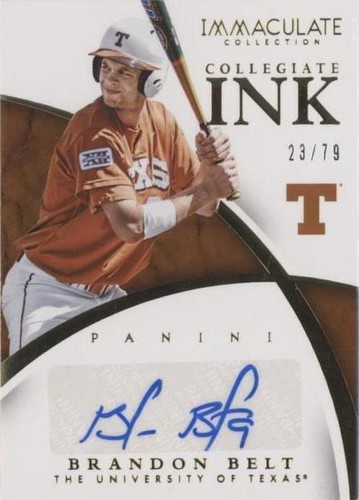 2015 Panini Immaculate Collection - Brandon Belt #10