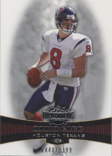 2006 Topps Triple Threads David Carr #51