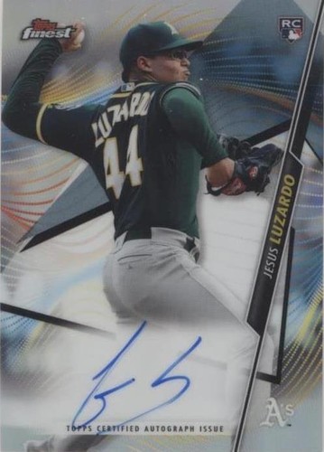 2020 Topps Finest - Jesus Luzardo #FA-JL