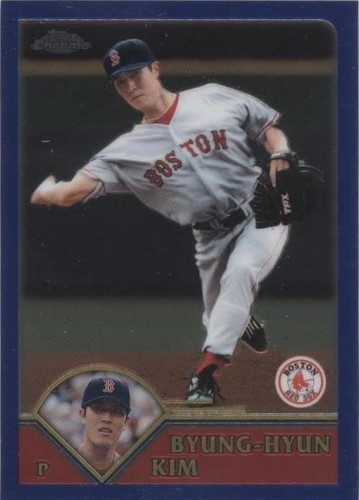 2003 Topps Chrome Traded & Rookies - Byung-Hyun Kim #T46