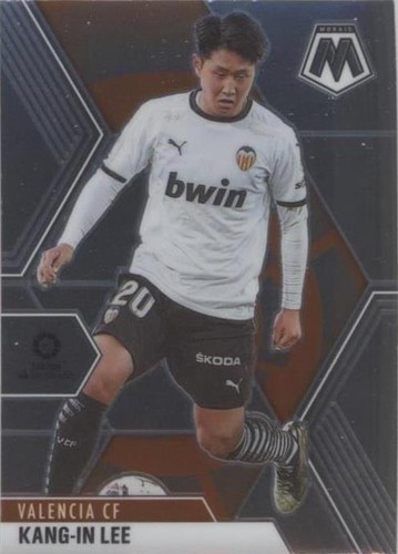 2020-21 Panini Mosaic La Liga #71 Kang-In Lee Peacock Choice PSA