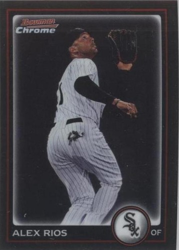 2010 Bowman Chrome - Alex Rios #91