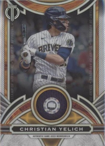 2023 Topps Tribute - Christian Yelich #SOA-CY