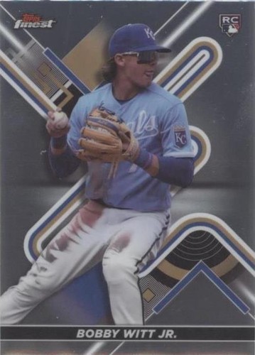 2022 Topps Finest - Bobby Witt Jr. #62