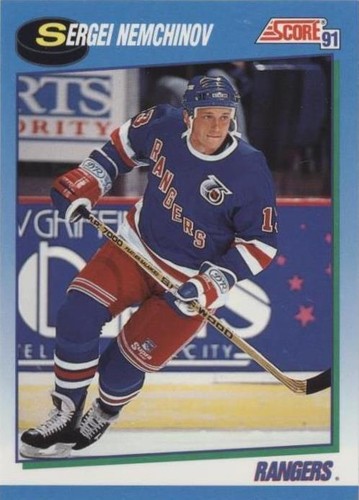 1991-92 Score Canadian - Sergei Nemchinov #617