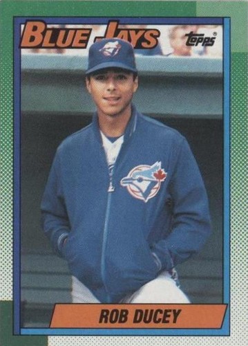 1990 Topps - Rob Ducey #619
