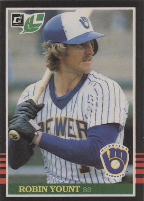 Hoja 1985 - Robin Yount #44