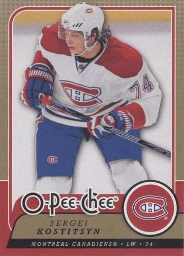 2008-09 O-Pee-Chee - Sergei Kostitsyn #402