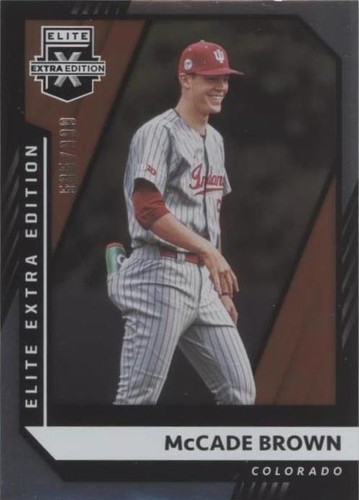 2021 Panini Elite Extra Edition - McCade Brown #104