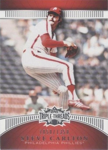 2010 Topps Triple Threads - Steve Carlton #35