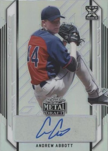 2021 Leaf Metal Draft - Andrew Abbott #BA-AA2