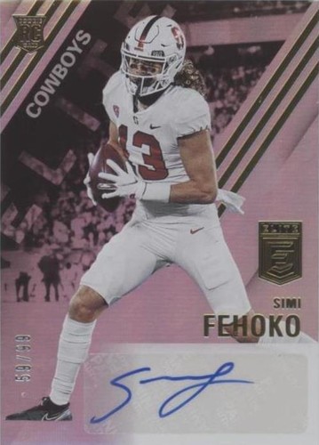 2021 Panini Donruss Elite Simi Fehoko #ERA-SFE