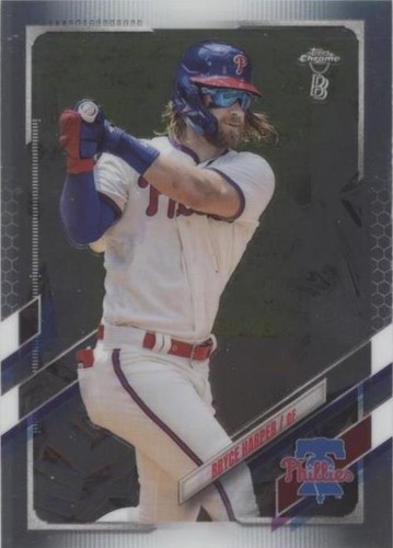 2021 Topps Chrome Ben Baller Edition - Bryce Harper #134