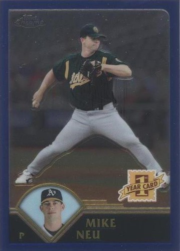 2003 Topps Chrome Traded & Rookies - Mike Neu #T275
