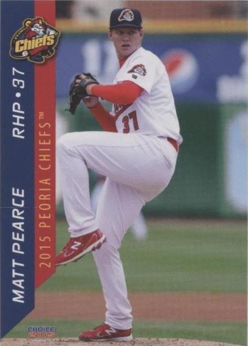 2015 Choice Peoria Chiefs - Matt Pearce #16
