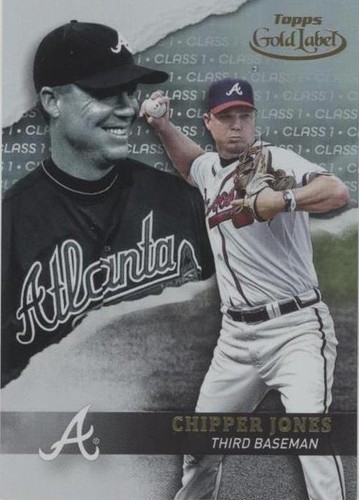 2020 Topps Gold Label - Chipper Jones #9