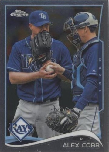 2014 Topps Chrome - Alex Cobb #48