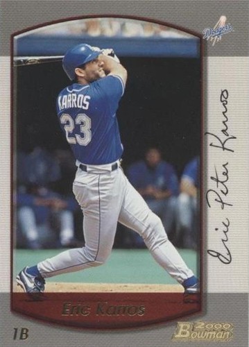 2000 Bowman - Eric Karros #22