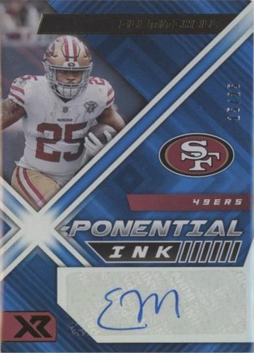 2022 Panini XR Elijah Mitchell #XPI-EM