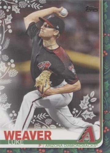 2019 Topps Holiday - Luke Weaver #HW118