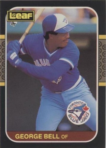 1987 Leaf Canadian - George Bell #184