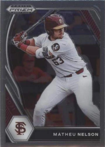 2021 Panini Prizm Draft Picks - Matheu Nelson #PDP35