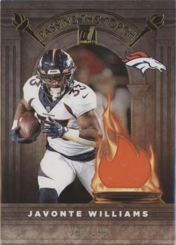 2022 Panini Donruss Javonte Williams Terrell Davis #PTTJ-5