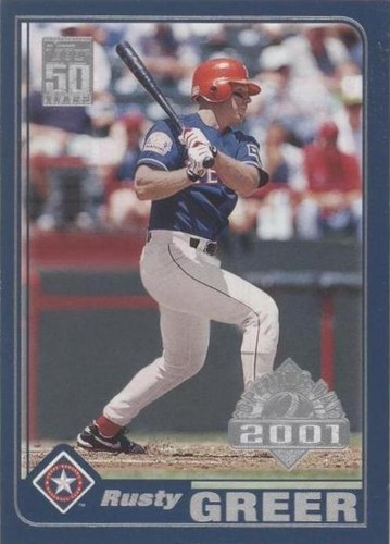 2001 Topps Opening Day - Rusty Greer #69